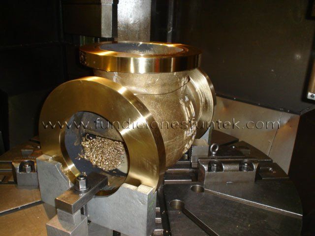 Valvula BronceAluminio ASTM B148 C95500 DN400